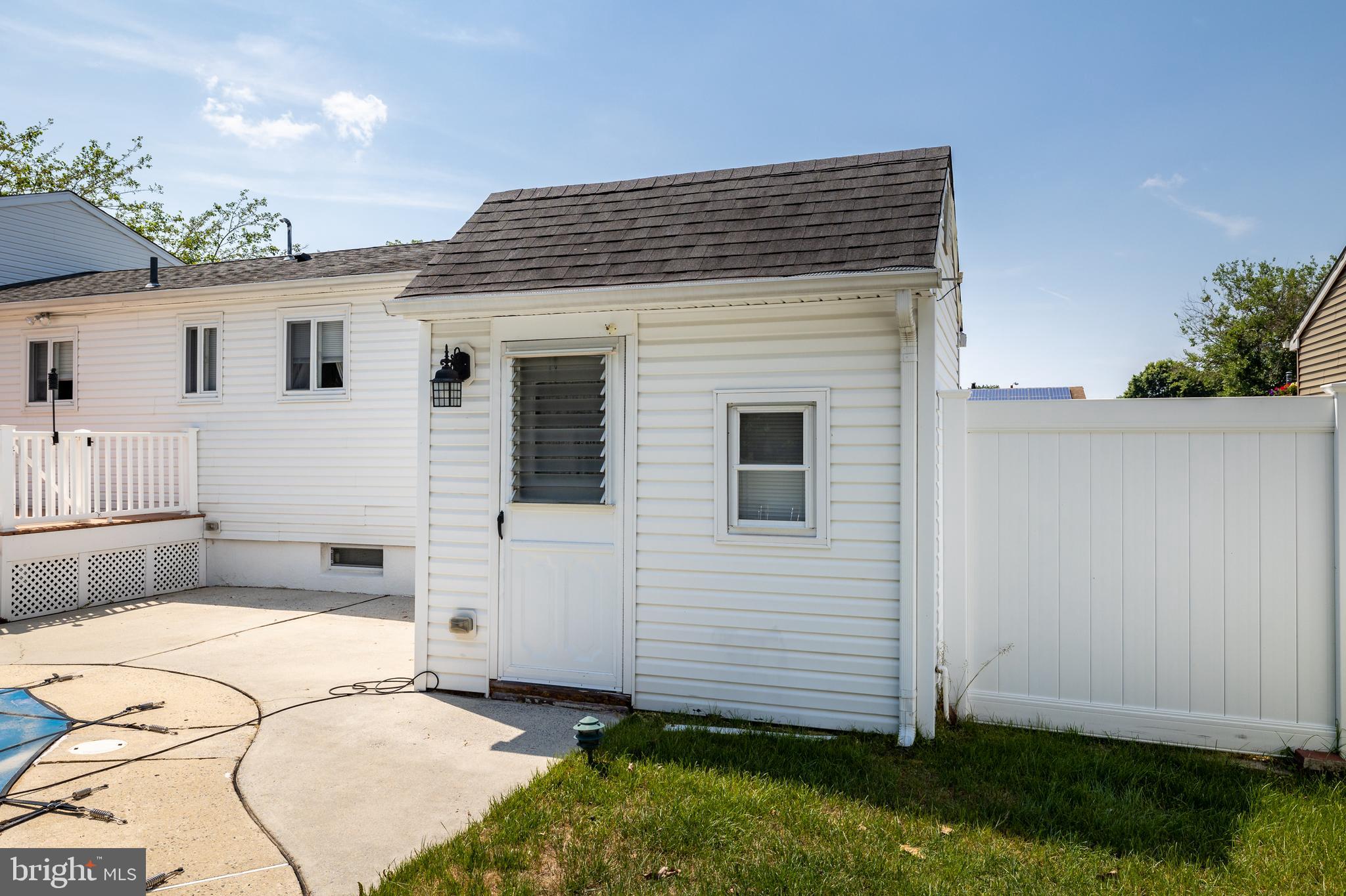 78 Estates Road Pine Hill, NJ 08021 - Photo 42 of 45 Pool cabana w/ half bath