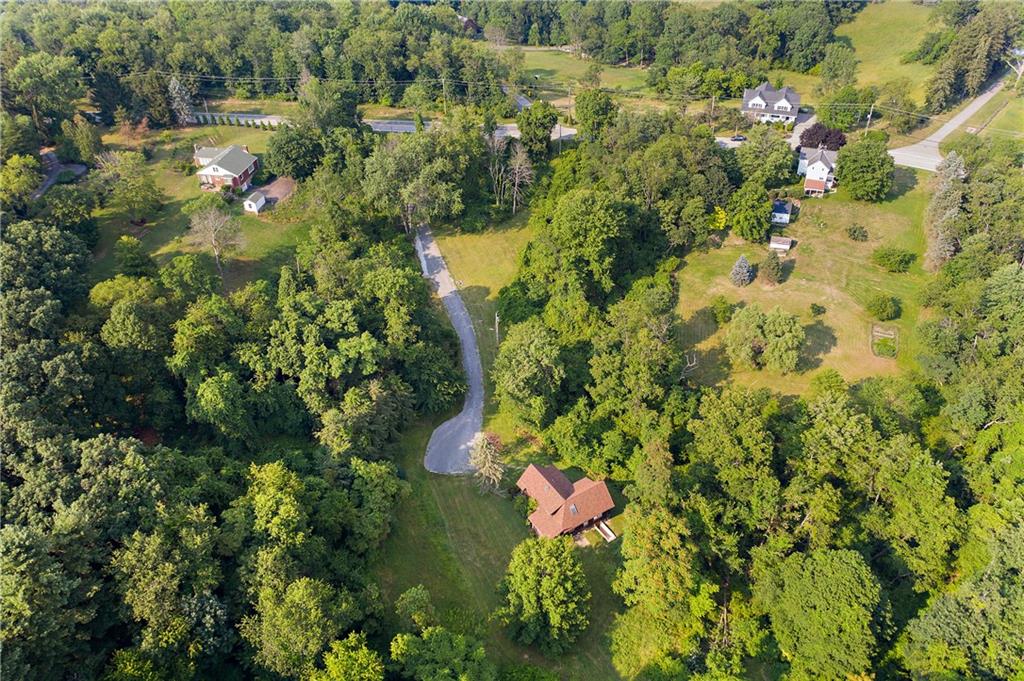 282 Merriman Road Sewickley, PA 15143 - Photo 25 of 25 a view of a lake view with potted plants and large trees