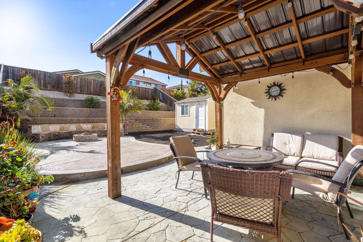 2448 Vallarta Drive Bay Point, CA 94565 - Photo 33 of 52 a dining room with furniture and a garden