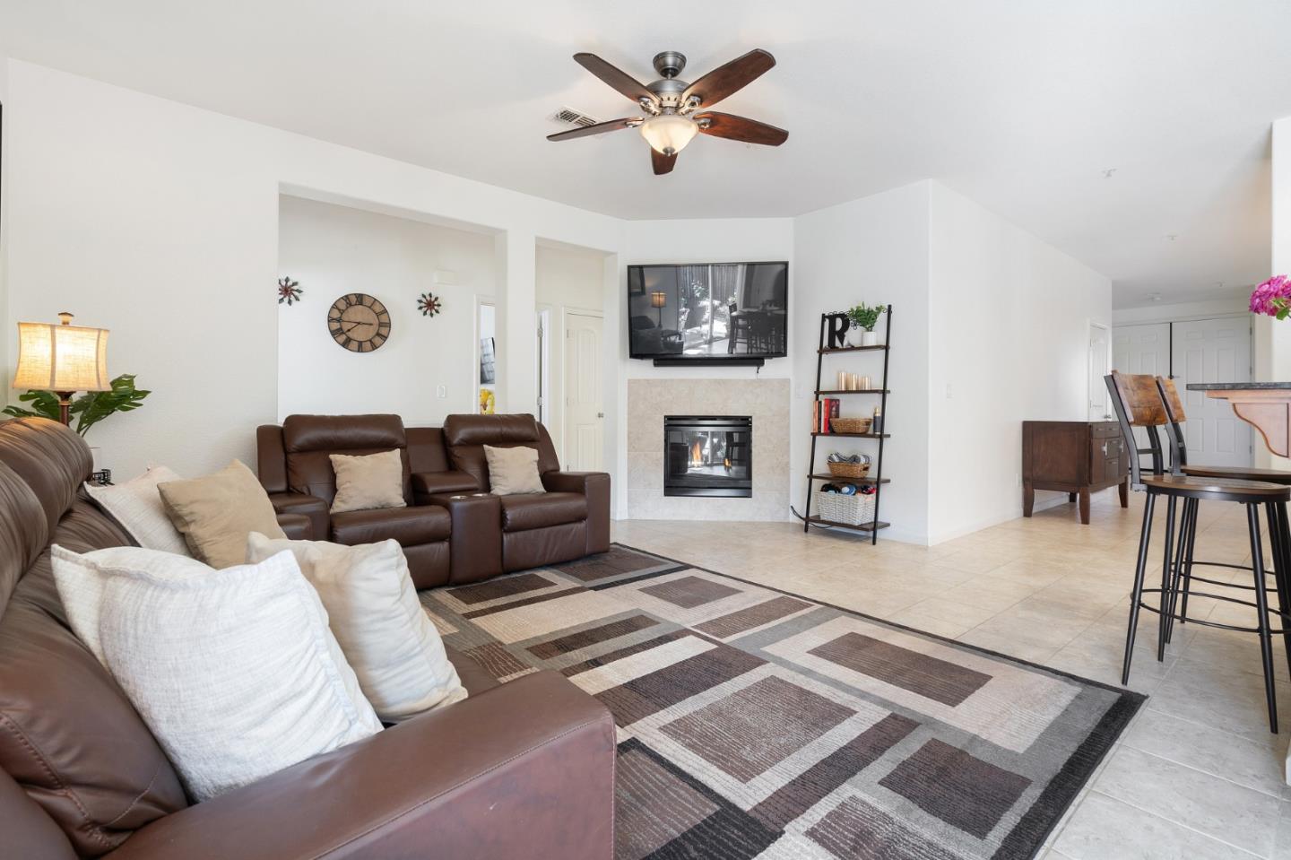 2448 Vallarta Drive Bay Point, CA 94565 - Photo 10 of 52 a living room with furniture and a fireplace
