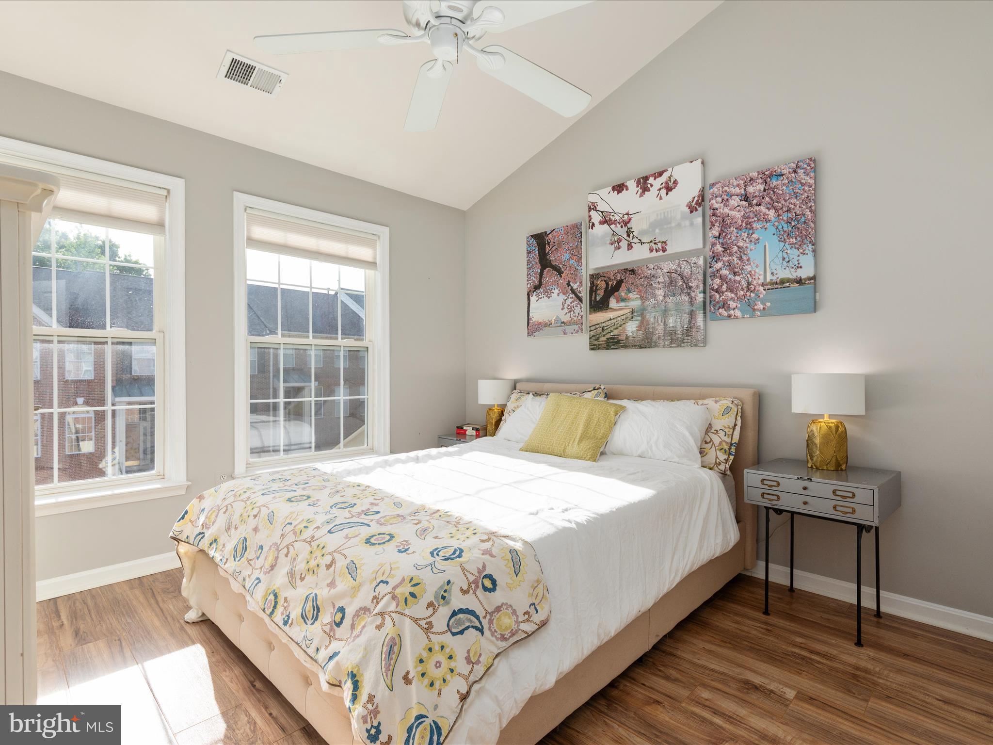 20636 Muddy Harbor Square Sterling, VA 20165 - Photo 18 of 41 a bedroom with a large bed and a window