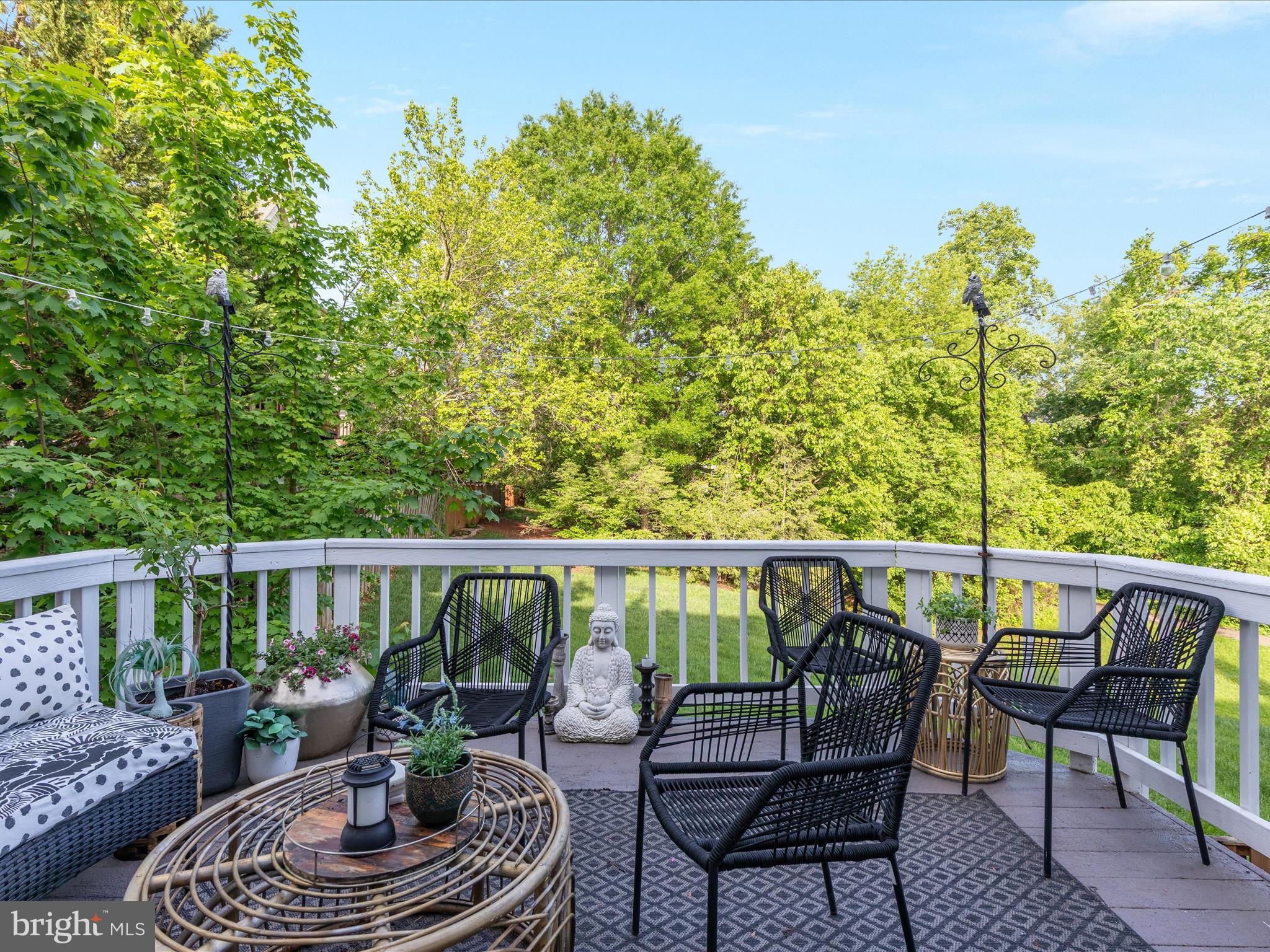 20636 Muddy Harbor Square Sterling, VA 20165 - Photo 25 of 41 a balcony with wooden floor table and chairs