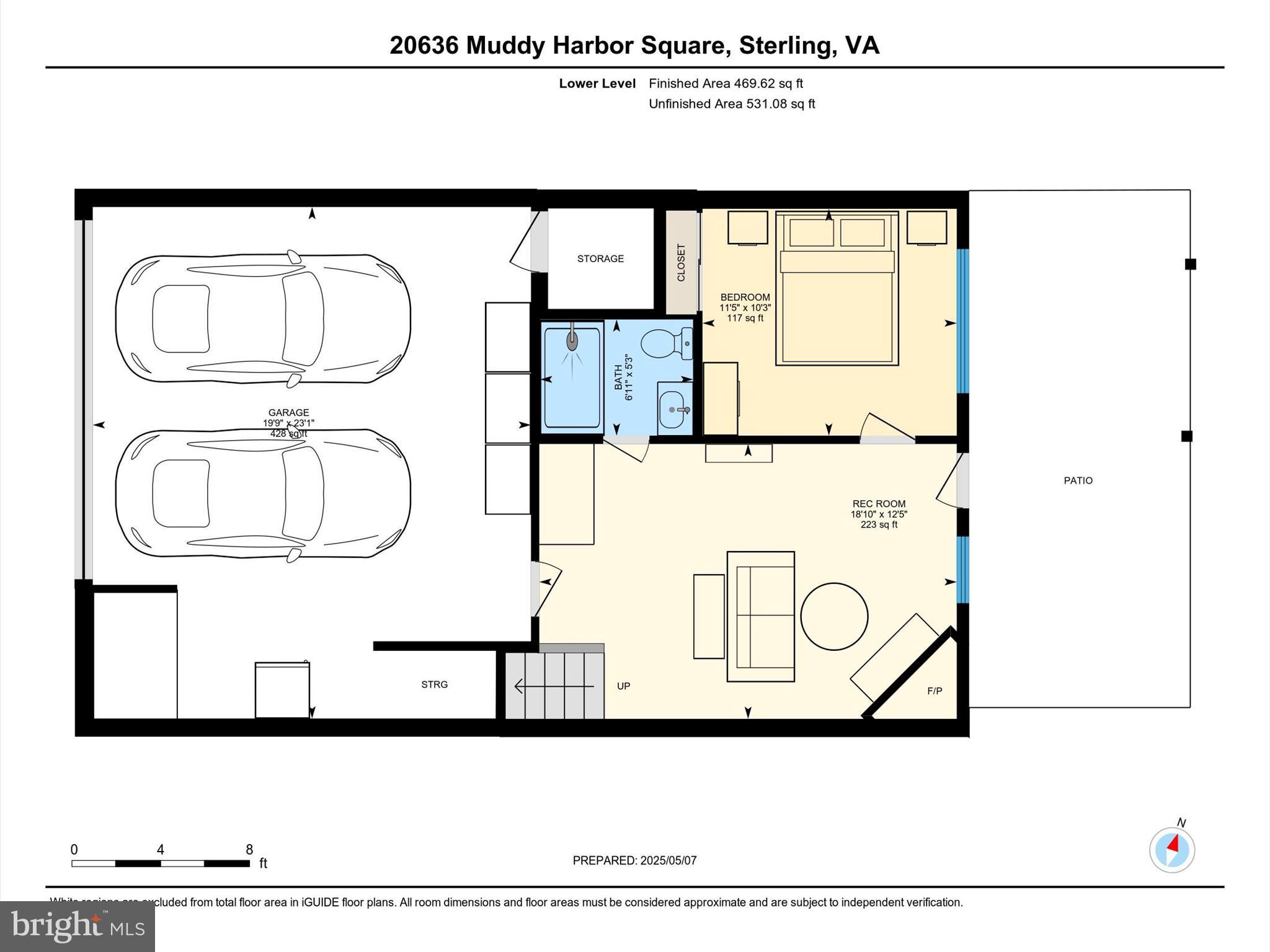 20636 Muddy Harbor Square Sterling, VA 20165 - Photo 41 of 41 a picture of a bench in front of a door
