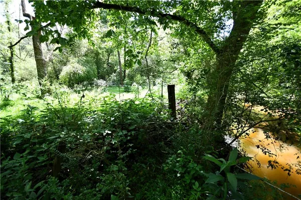 a view of an outdoor space and a yard