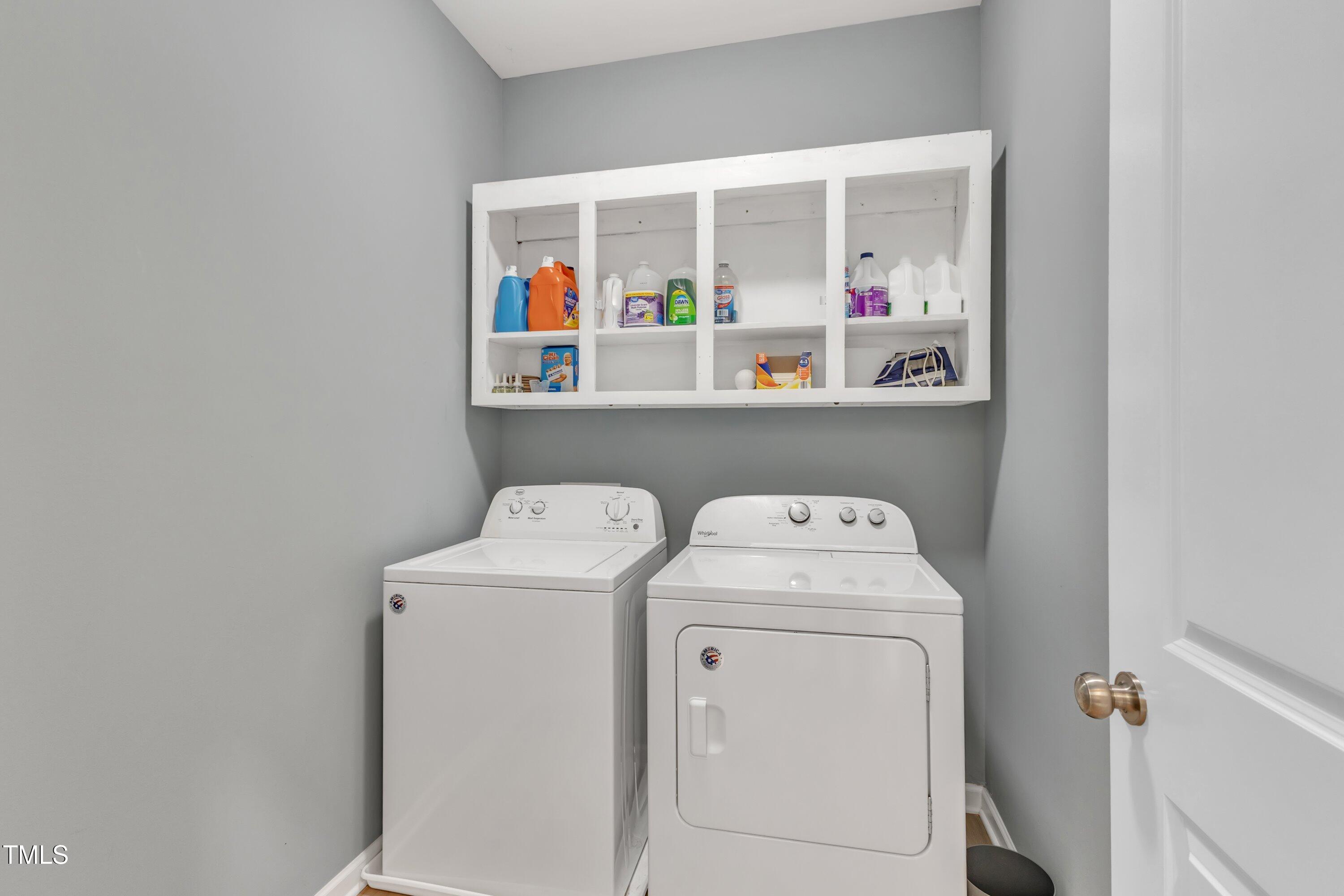 10387 Claude Lewis Road Middlesex, NC 27557 - Photo 31 of 37 a utility room with dryer and washer