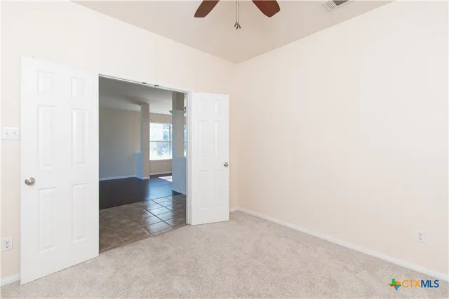 a view of a small space