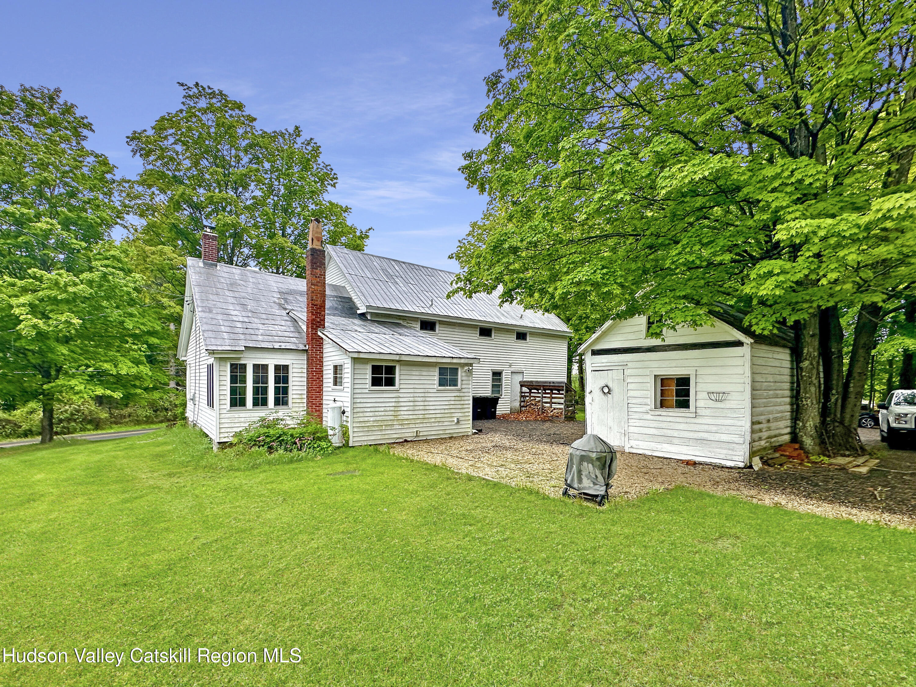 4028 County Rte 26 Greenville, NY 12083 - Photo 49 of 51 a front view of house with yard and green space