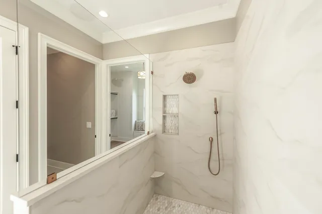 an aerial view of ocean residential house with outdoor space