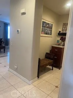 a room with furniture and a gate