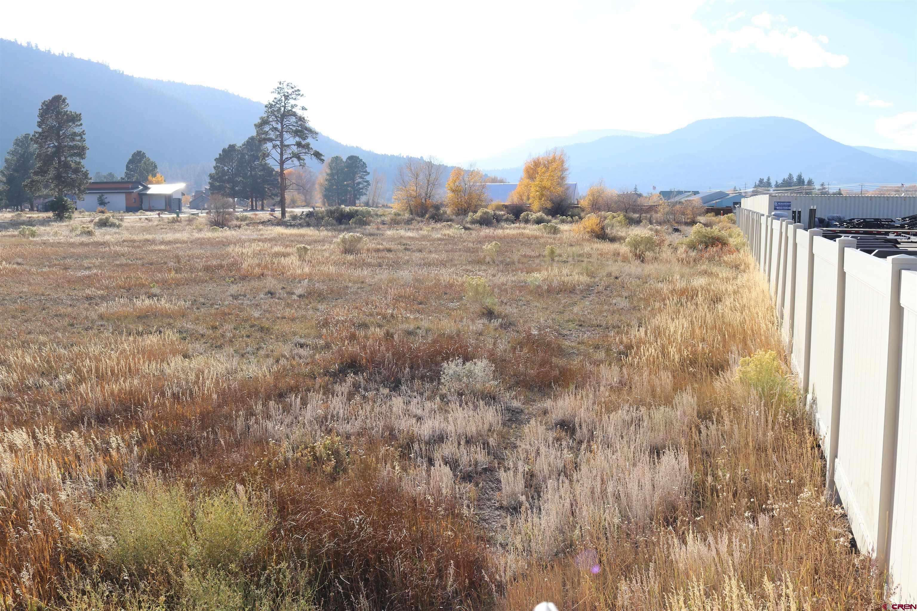 117 Bonnaville Drive South Fork, CO 81154 - Photo 2 of 5 a view of a dry yard with wooden fence