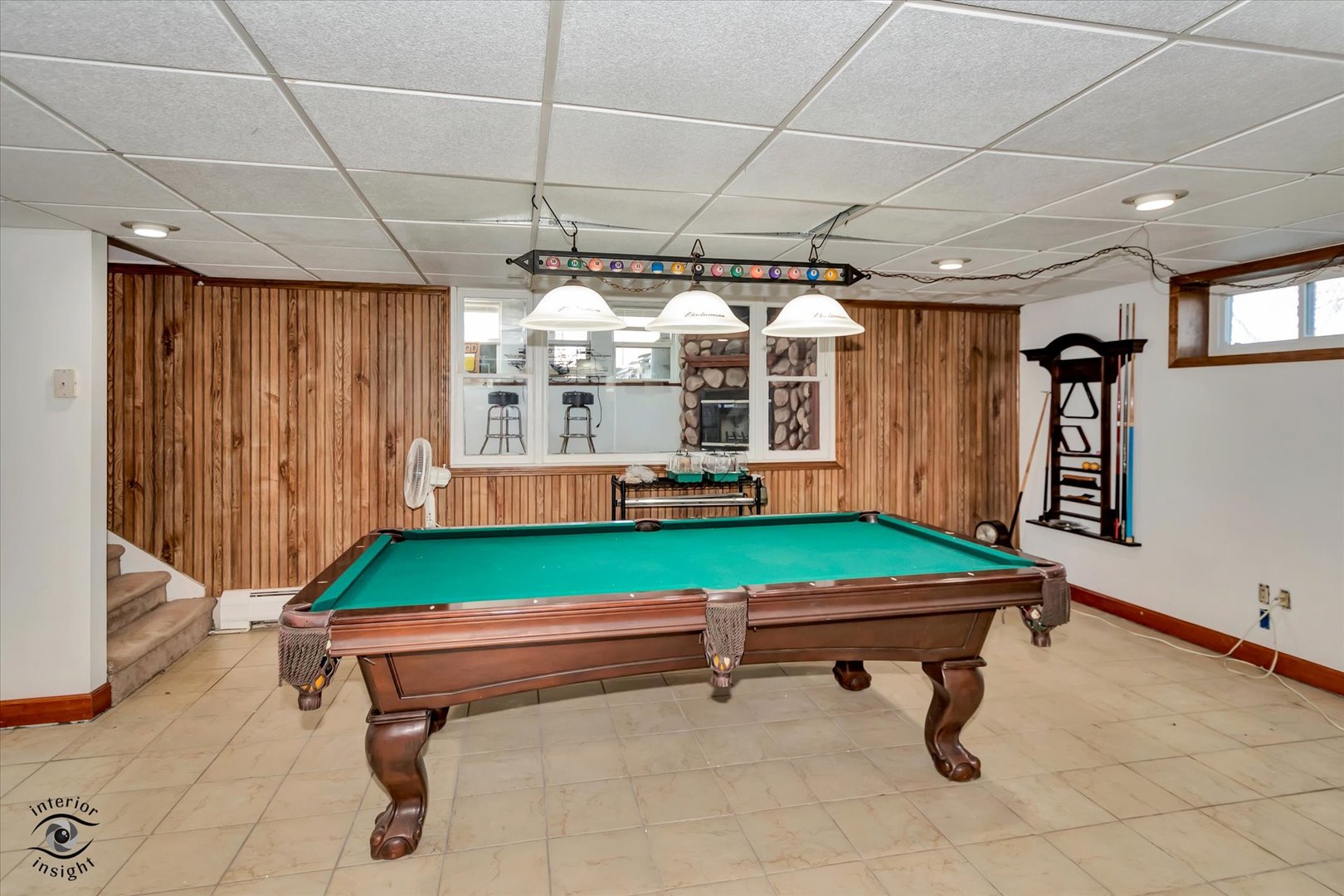 3230 North Glenn Road Bourbonnais, IL 60914 - Photo 21 of 34 a room with pool table and windows
