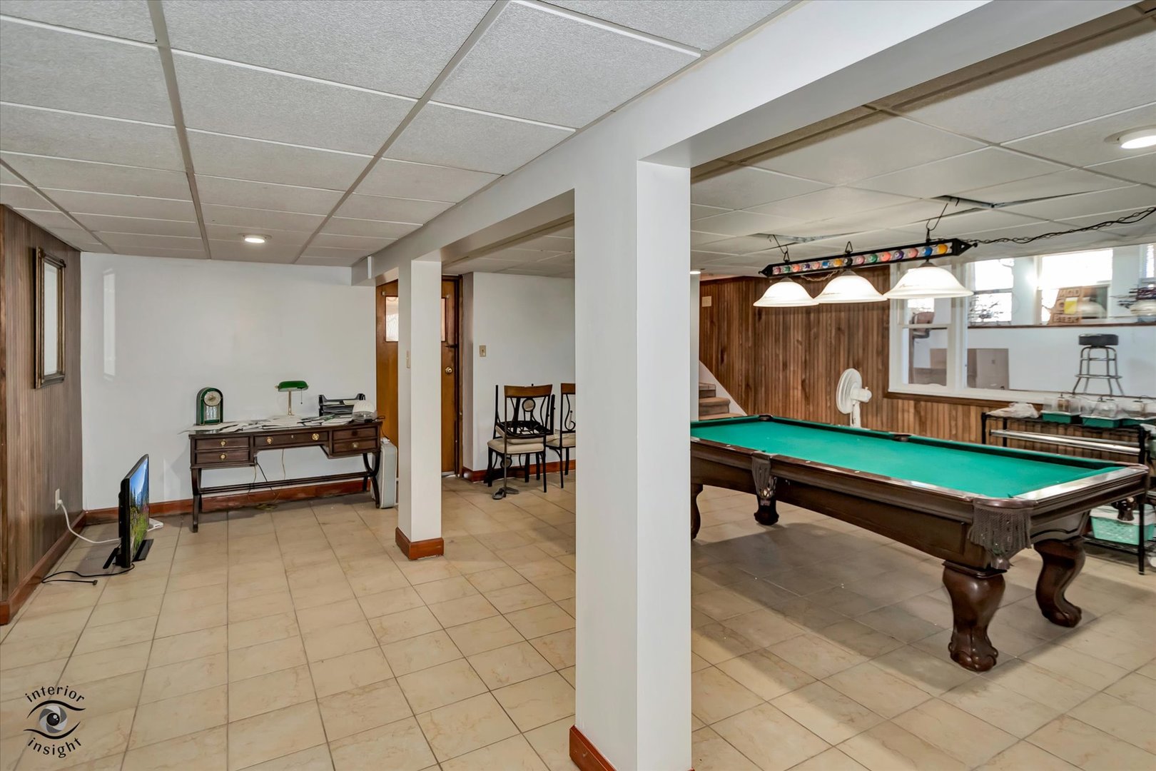 3230 North Glenn Road Bourbonnais, IL 60914 - Photo 23 of 34 a room with pool table and windows