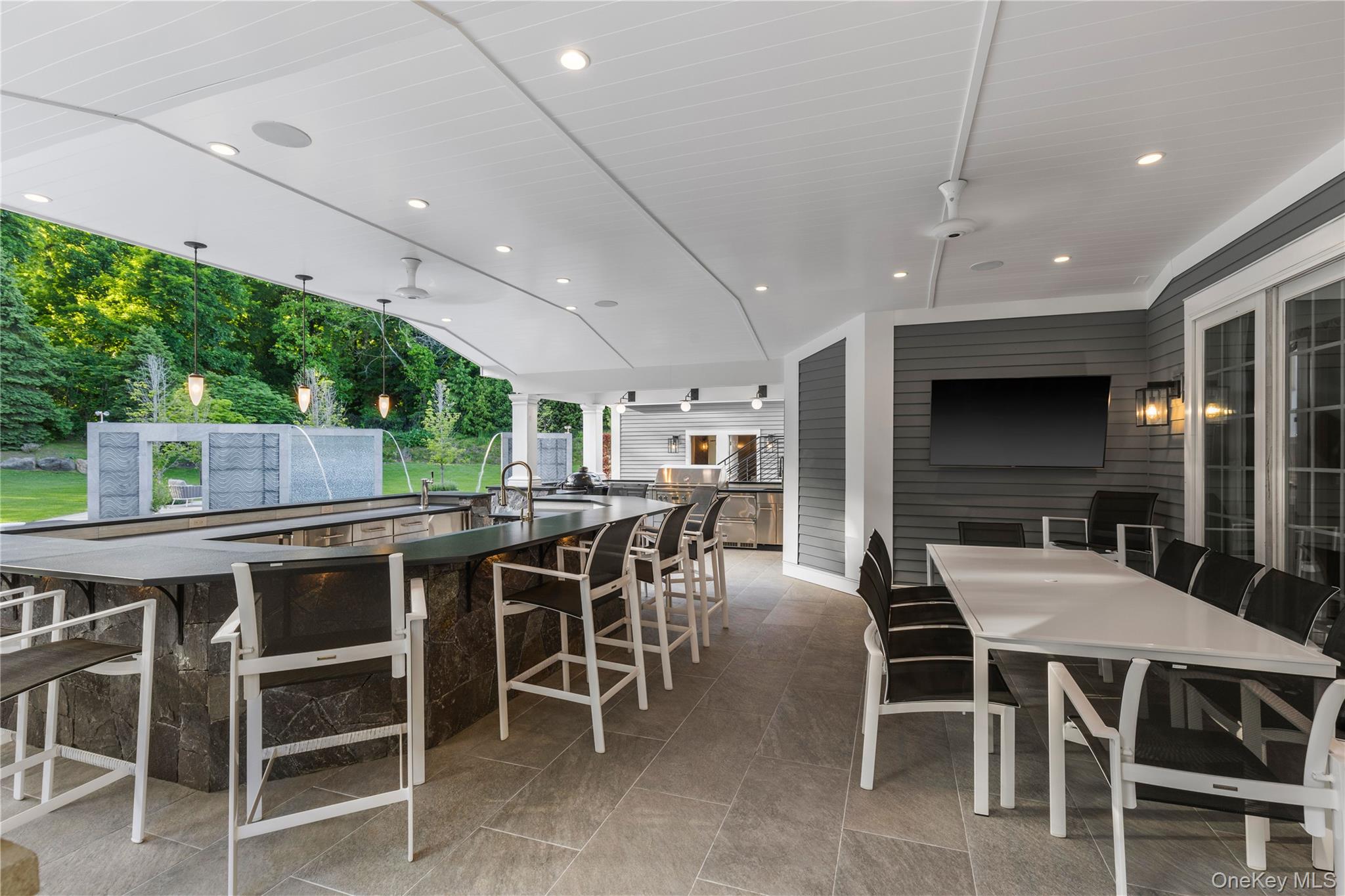 23 Pheasant Drive Rye, NY 10580 - Photo 25 of 35 Built in 2020, the outdoor entertaining area is spectacular!
