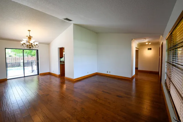 a view of livingroom with hardwood floor and window