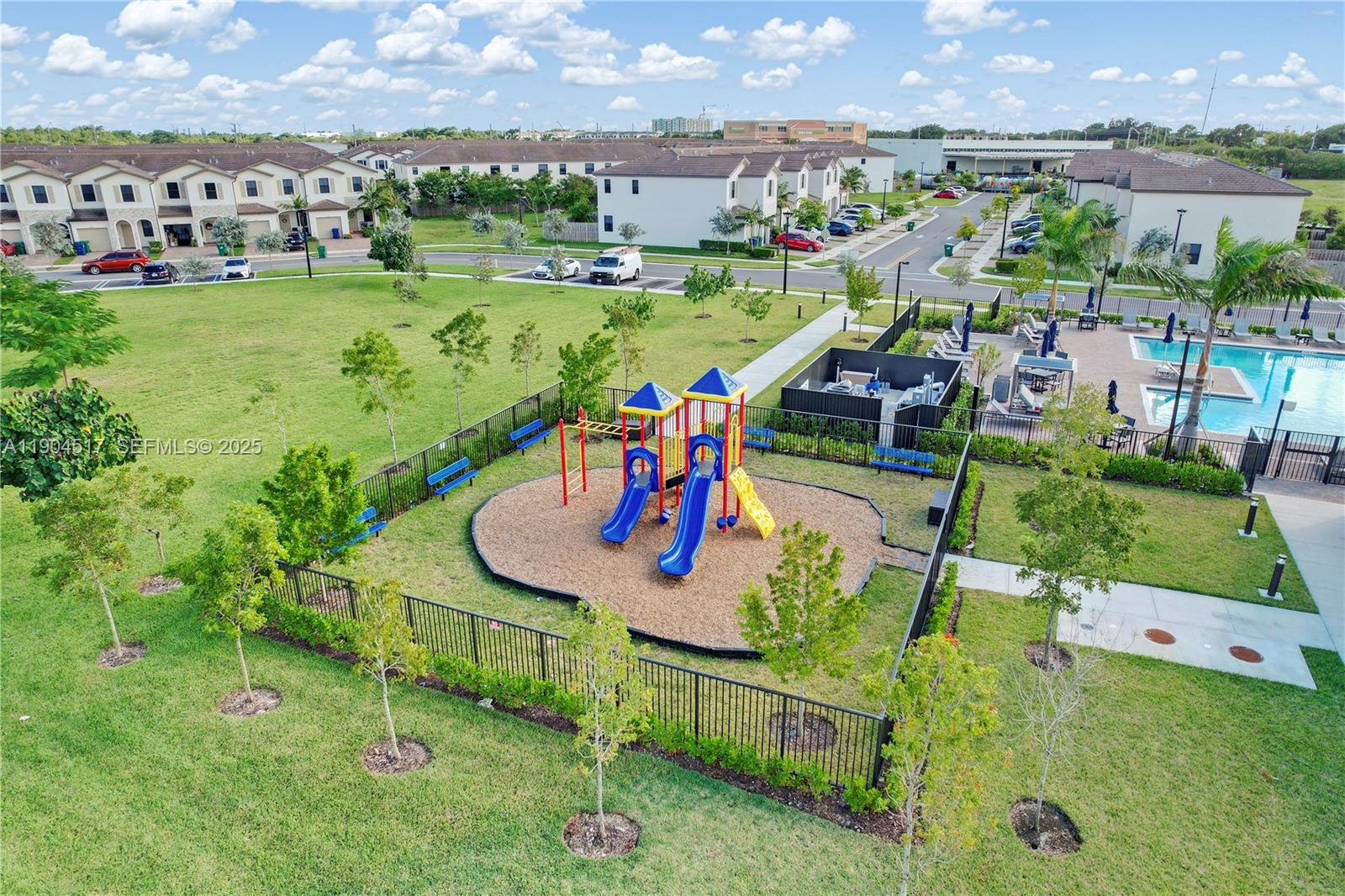 12942 Southwest 232nd Terrace Homestead, FL 33032 - Photo 21 of 27 an aerial view of a houses with outdoor space