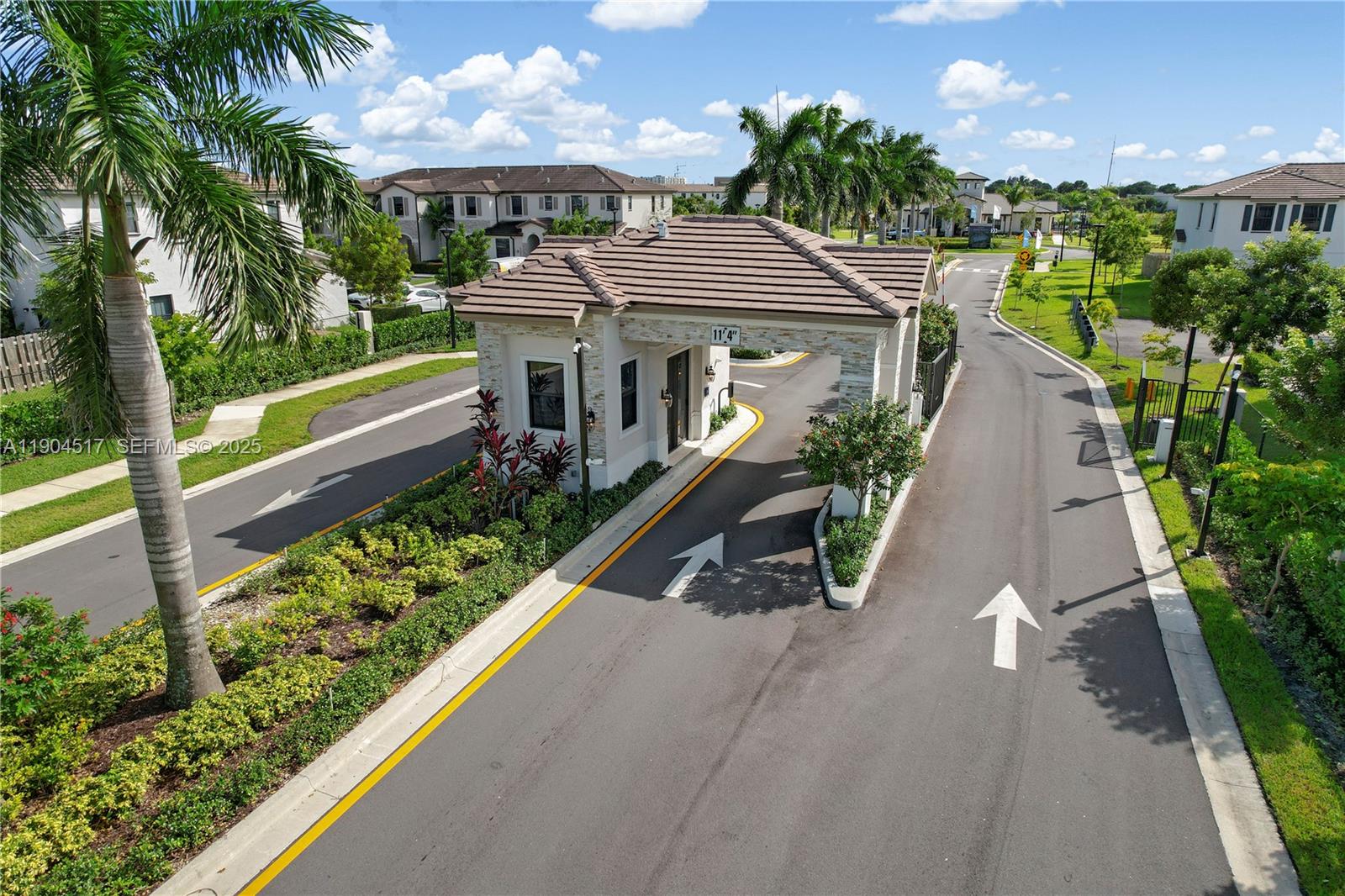 12942 Southwest 232nd Terrace Homestead, FL 33032 - Photo 25 of 27 a view of a house with a yard and potted plants