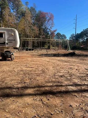 a view of a lake and mountain view