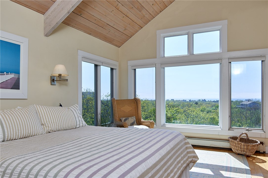 1312 Cooneymus Road Block Island, RI 02807 - Photo 13 of 24 Master Bedroom with amazing views