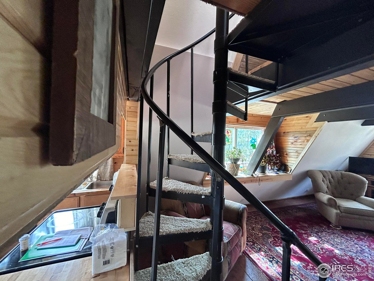 95 La Chula Road Black Hawk, CO 80422 - Photo 23 of 37 stairs to loft