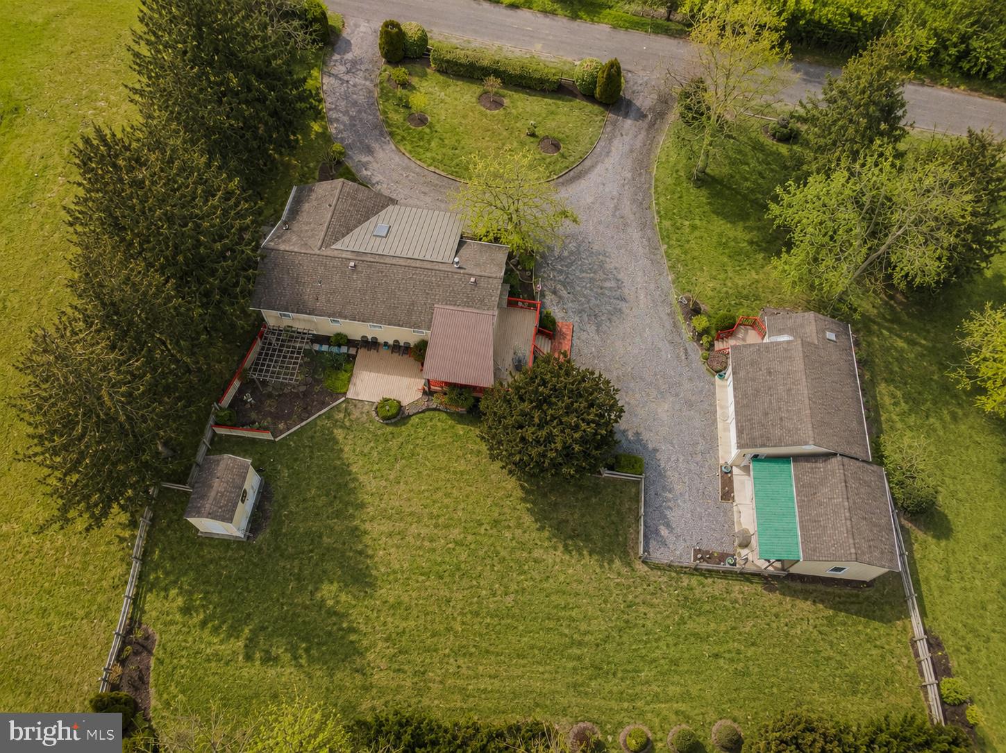31468 Wingate Road Dagsboro, DE 19939 - Photo 48 of 48 an aerial view of a house with pool yard and outdoor seating