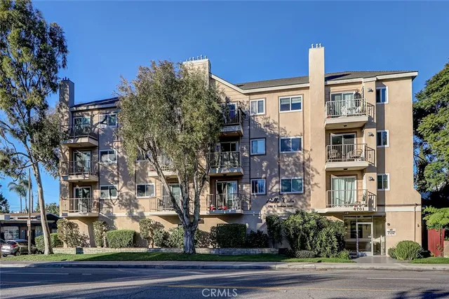 a front view of a building