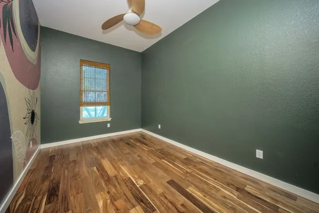 a view of wooden floor