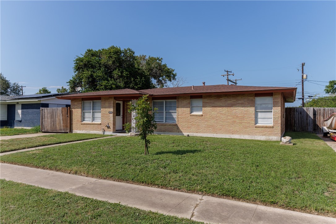 4122 Barnes Street Corpus Christi, TX 78411 - Photo 2 of 39 a view of a house with a backyard