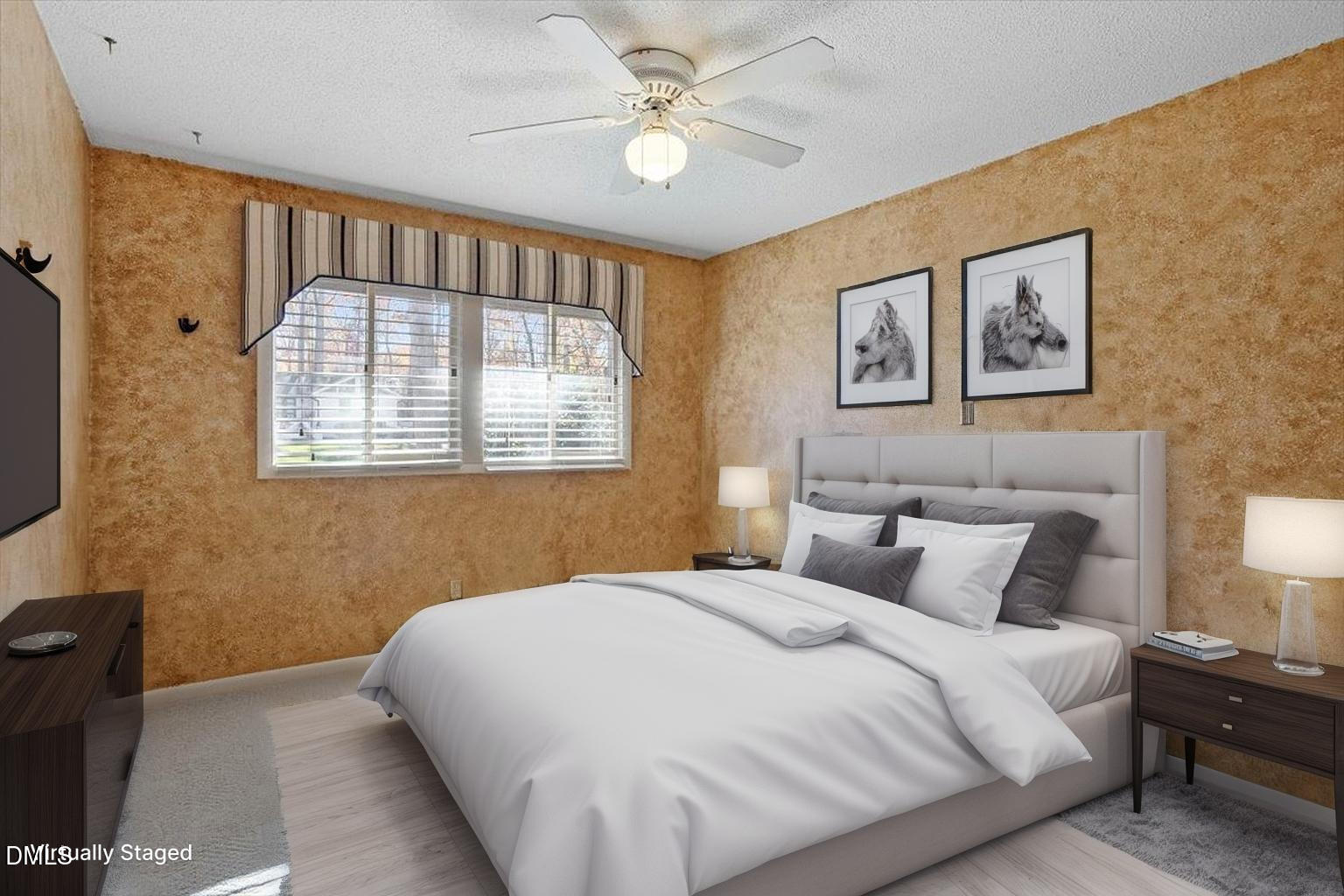 4501 Wingate Drive Raleigh, NC 27609 - Photo 19 of 36 a bedroom with a large bed and a window