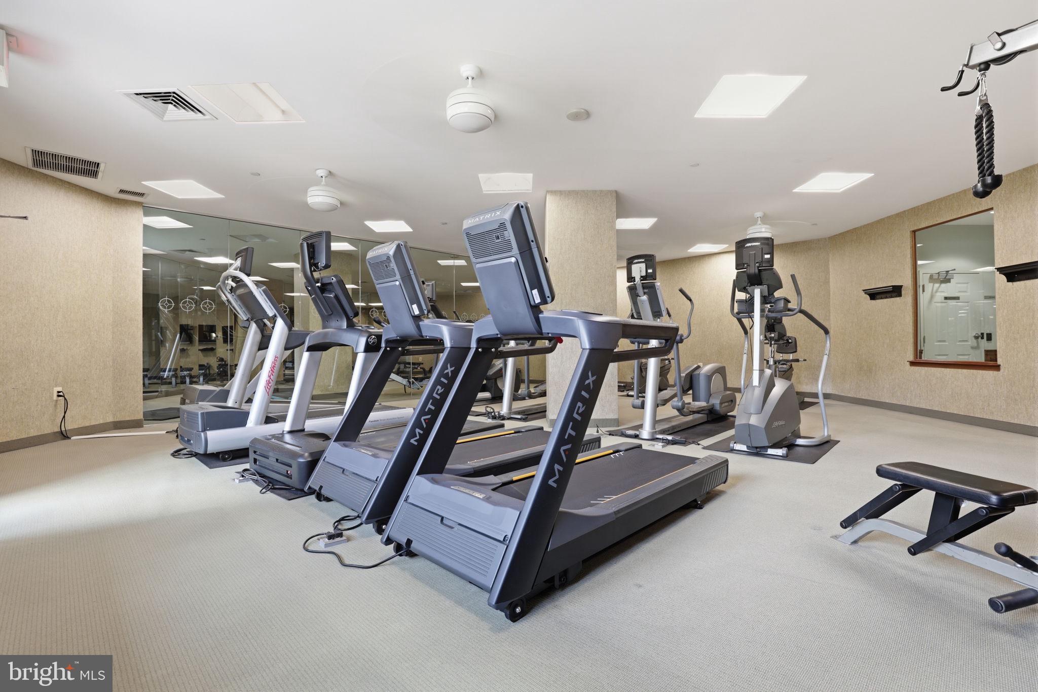 11800 Sunset Hills Road, Unit 218 Reston, VA 20190 - Photo 7 of 38 a view of a room with gym equipment