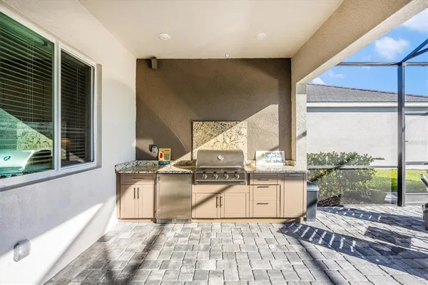 a building with car parked in front of it