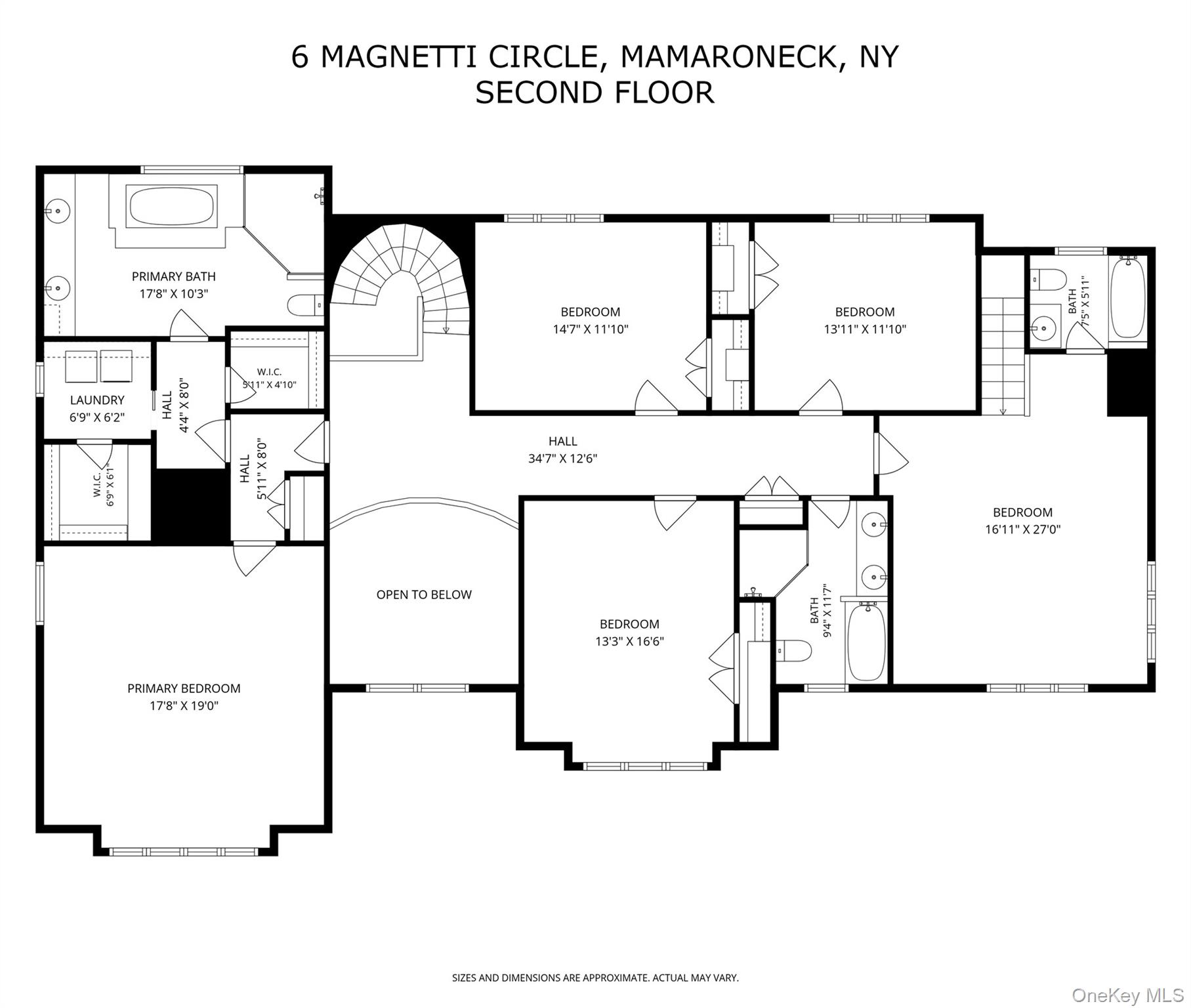 6 Magnetti Circle Mamaroneck, NY 10543 - Photo 24 of 24 a picture of a wall with a white bench