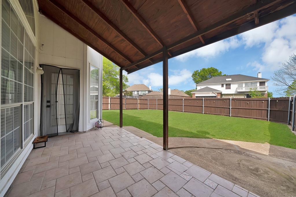 5418 Highgate Lane Rowlett, TX 75088 - Photo 27 of 36 a view of a backyard