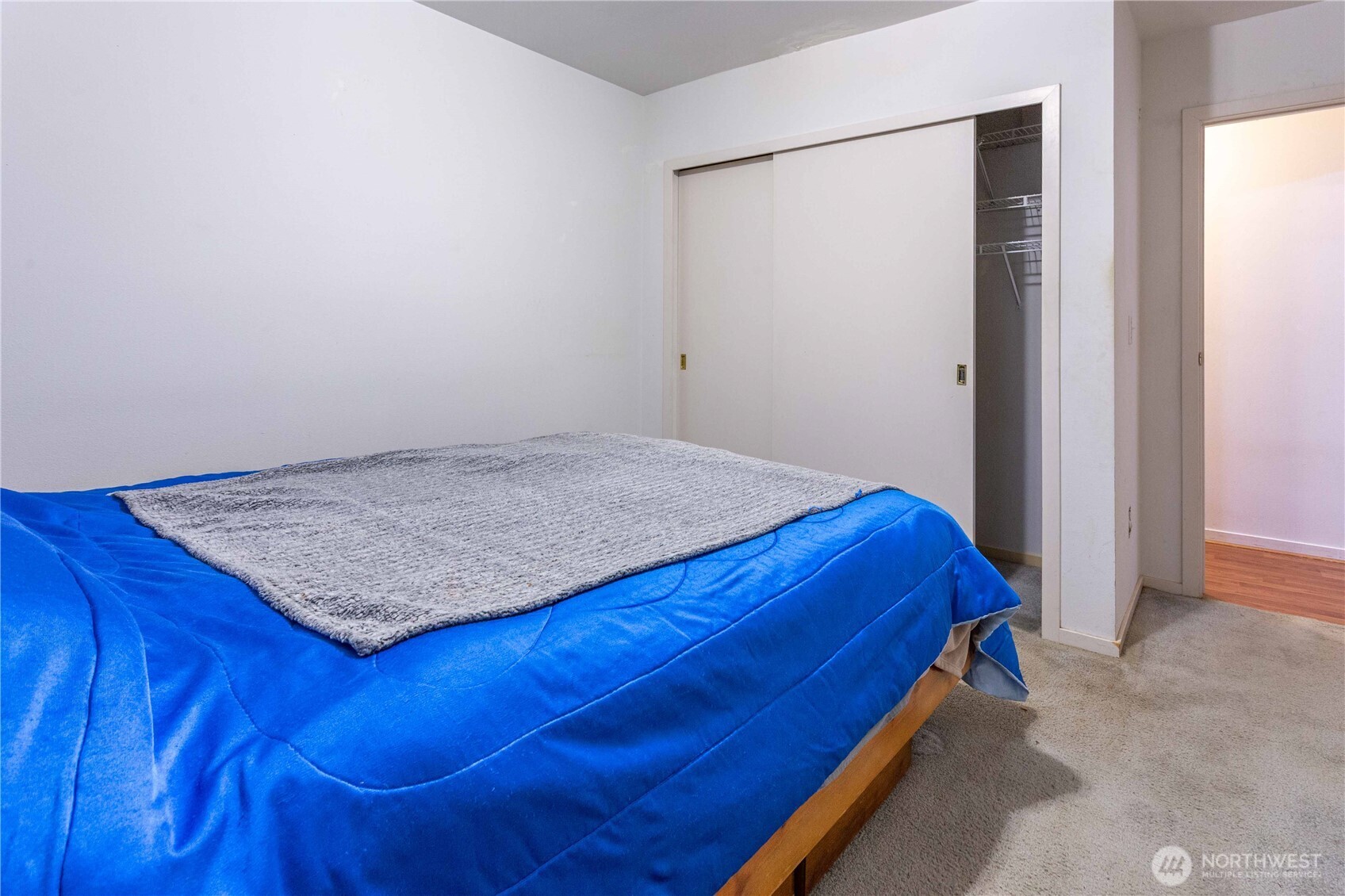 396 Sudden Valley Drive Bellingham, WA 98229 - Photo 16 of 28 a bedroom with a bed and a mirror