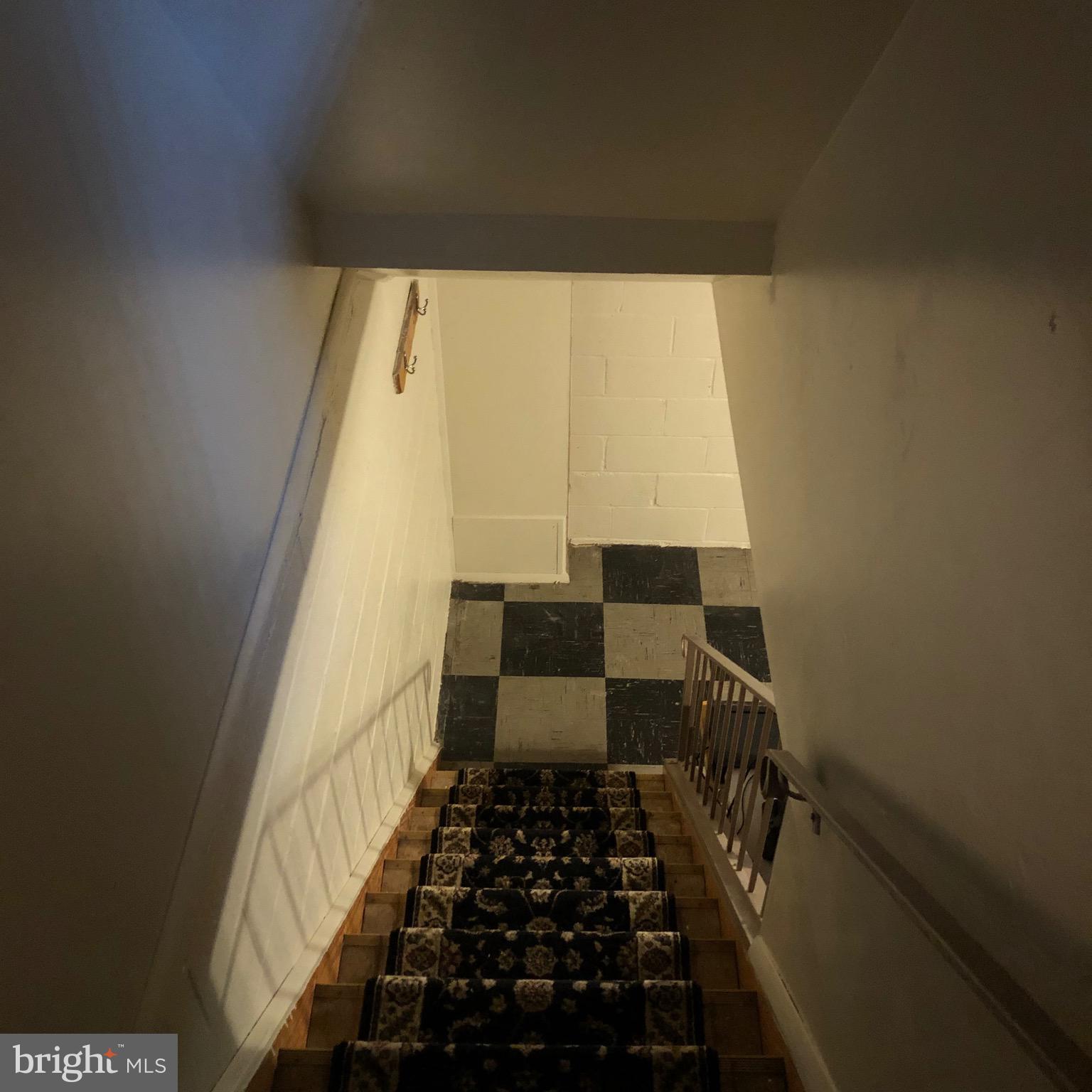 4383 Crest Heights Road Baltimore, MD 21215 - Photo 22 of 34 Stairs To Partially Finished Basement