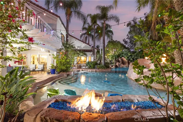 a view of a street with a building in the background