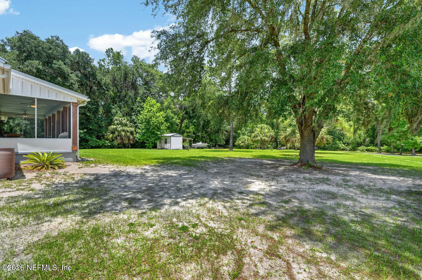 264 Peniel Church Road Palatka, FL 32177 - Photo 37 of 48 a view of a yard with plants and trees