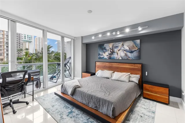 a view of a building with garden