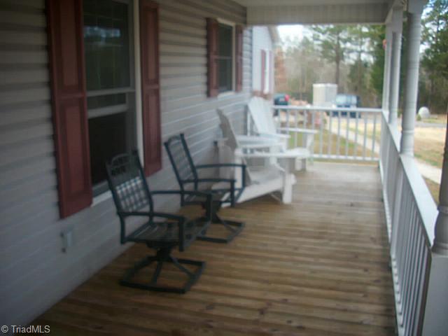 1363 Cortez Road Asheboro, NC 27205 - Photo 15 of 16 Exterior Front. Front porch