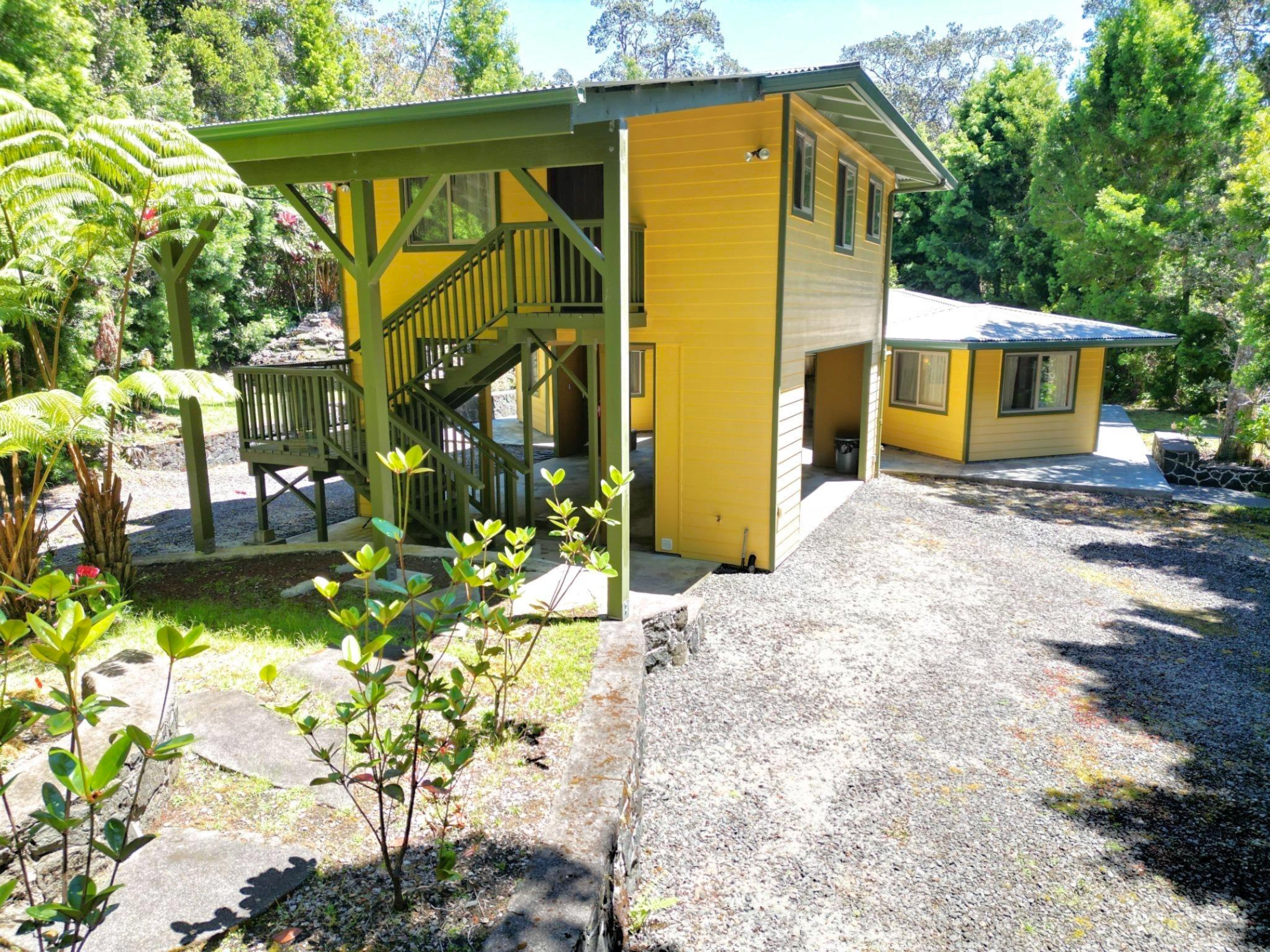 19-4218 Kawailehua Road Volcano, HI 96785 - Photo 1 of 30 a view of a house with a backyard
