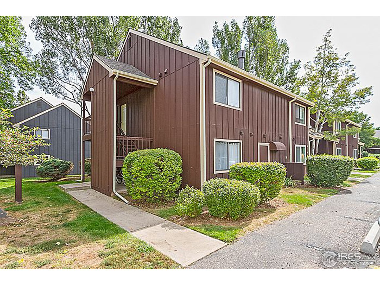 801 East Drake Road, Unit 83 Fort Collins, CO 80525 - Photo 18 of 21 a view of a house with a yard and plants