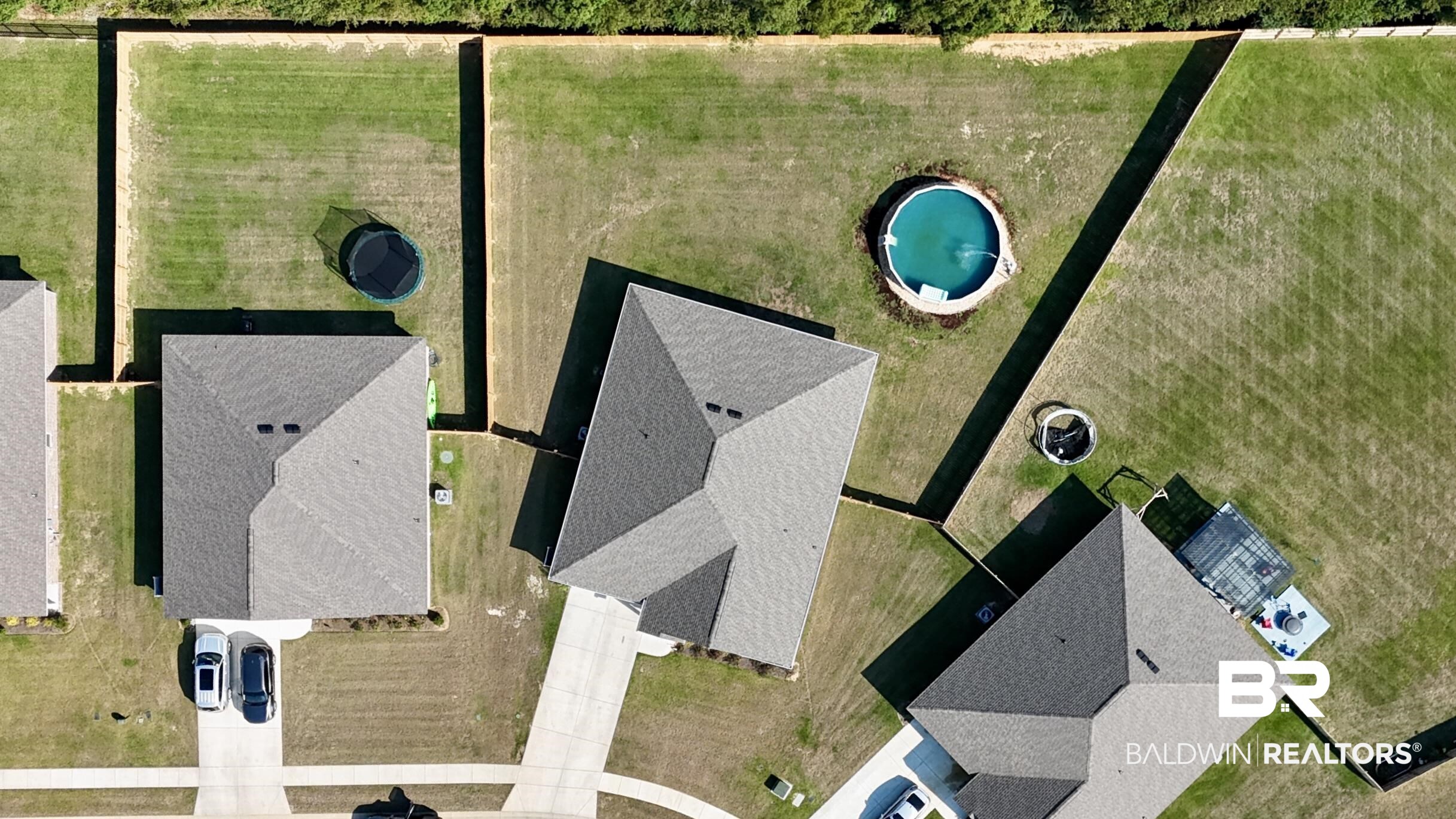 24216 Ringneck Loop Elberta, AL 36530 - Photo 3 of 23 Aerial view of residential area featuring a pool area