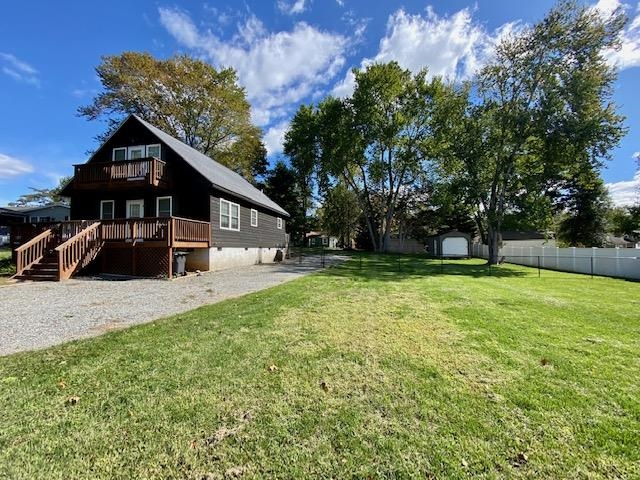 85 Fairview Road Louisa, VA 23093 - Photo 9 of 42 a house view with a garden space