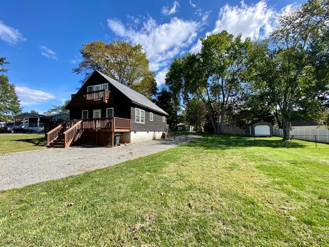 85 Fairview Road Louisa, VA 23093 - Photo 10 of 42 a view of a house with a yard