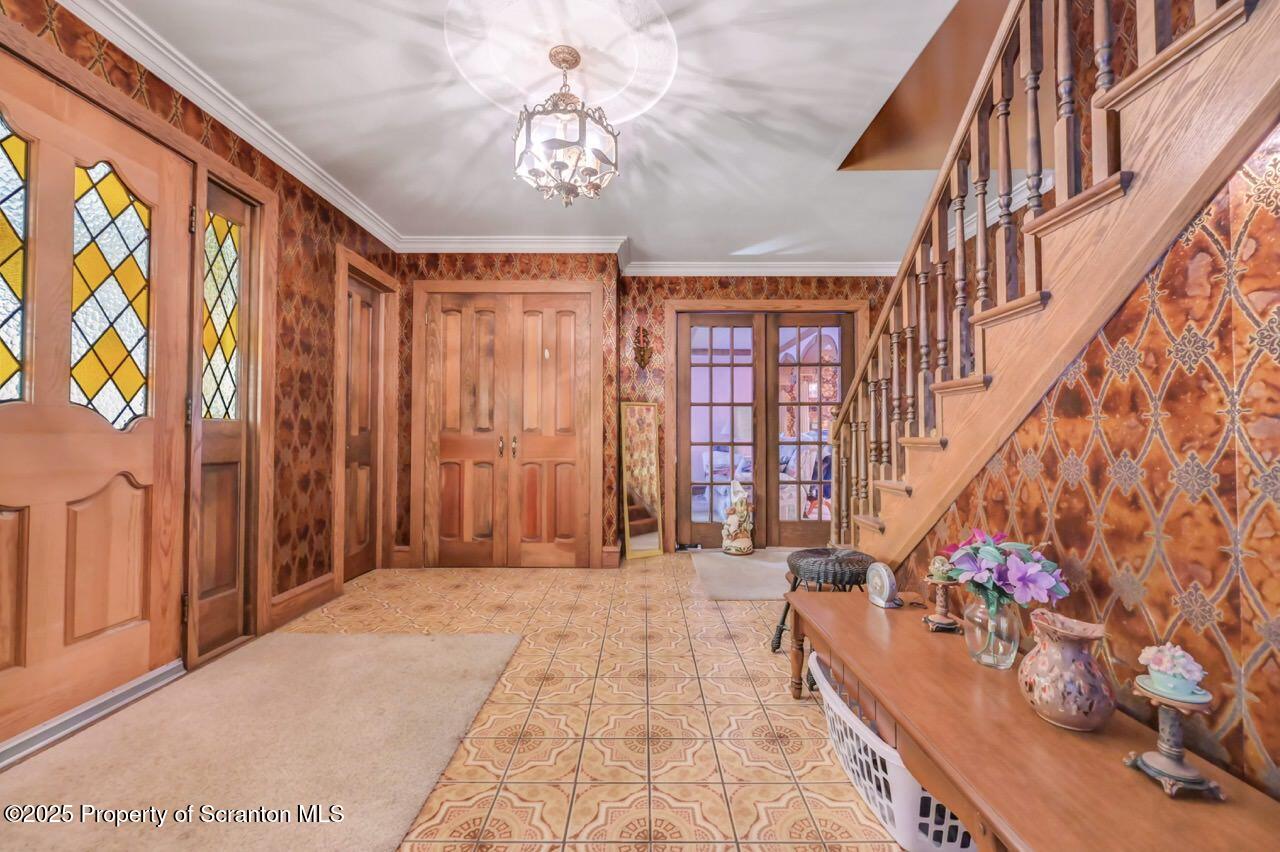 828 Glenwood Road Old Forge, PA 18518 - Photo 37 of 97 a view of entryway with interior
