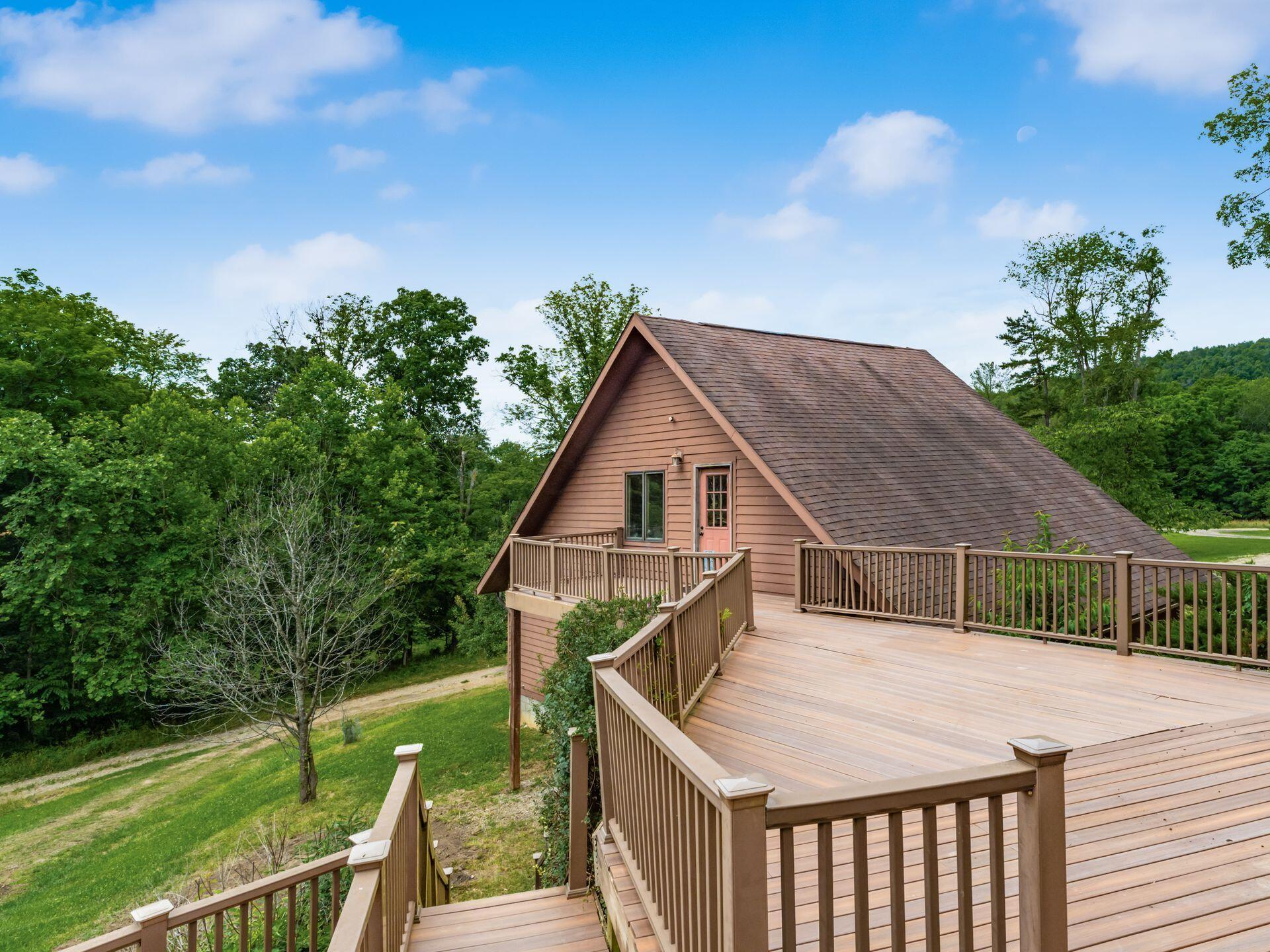 422 Debord Road Waverly, OH 45690 - Photo 44 of 57 Decking to Office Over The Garage