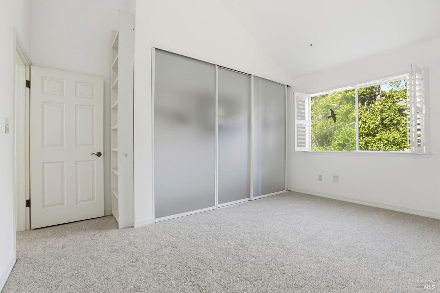 380 Sunset Way Mill Valley, CA 94941 - Photo 28 of 41 an empty room with windows and closet