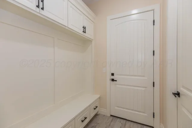 a view of empty room