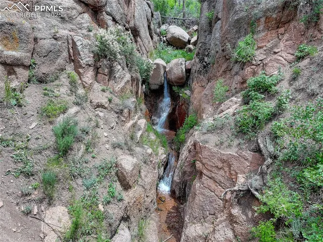 a view of an outdoor space with a lake view
