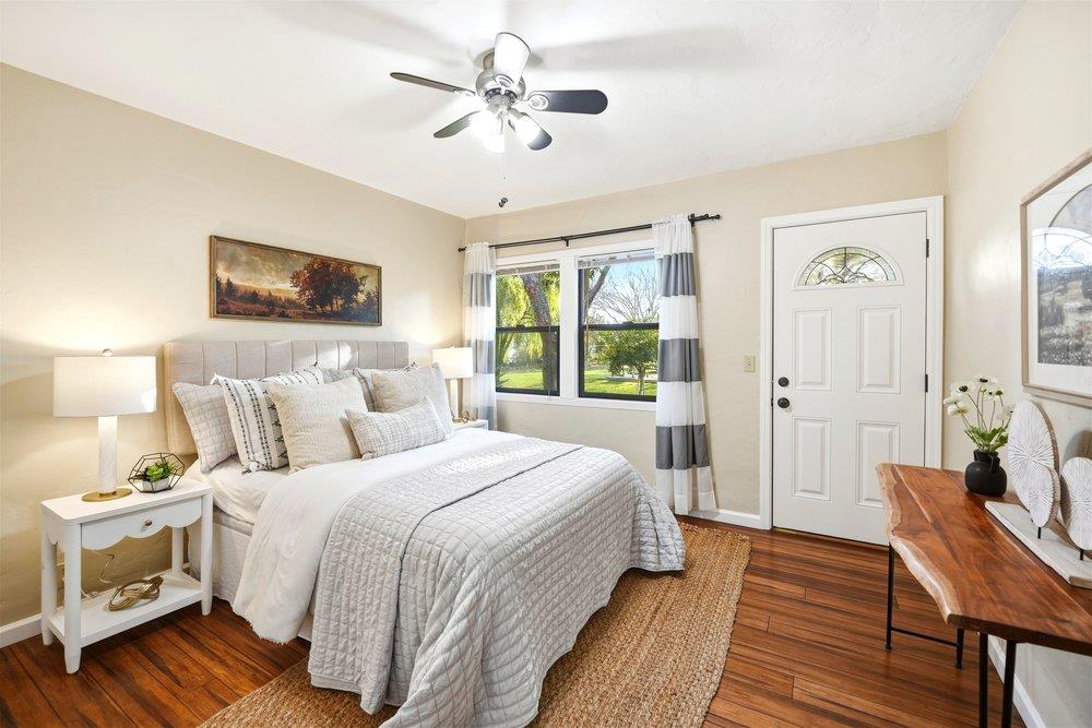 17235 Hill Road Morgan Hill, CA 95037 - Photo 15 of 44 a bedroom with bed and a window