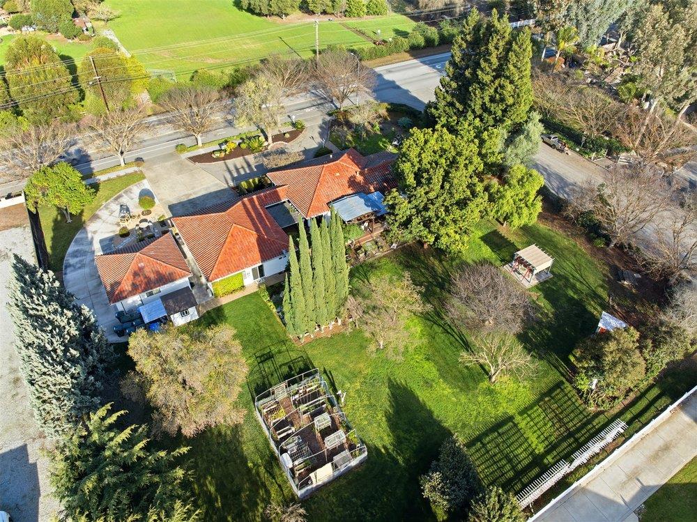 17235 Hill Road Morgan Hill, CA 95037 - Photo 43 of 44 an aerial view of residential houses with outdoor space